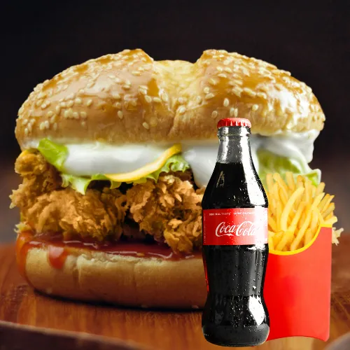 Adrenalin Tavuk Burger Menü