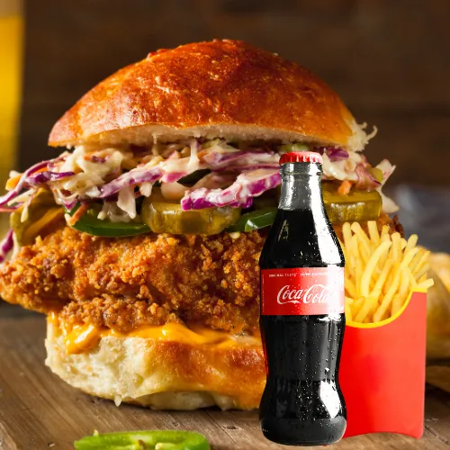 Hospital Tavuk Burger Menü